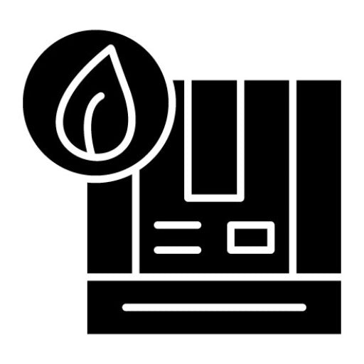 Organic Product Glyph Icon