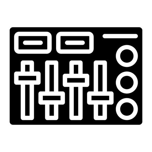 Soundboard Glyph Icon