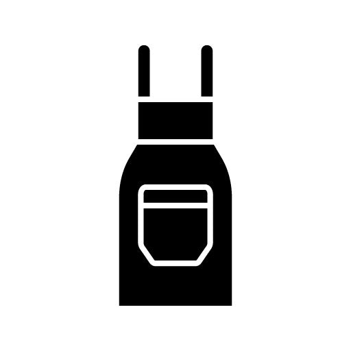 Apron Glyph Icon
