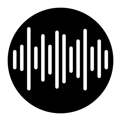 Sound Wave Glyph Icon