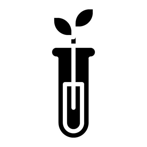 Biotechnology Plant Glyph Icon