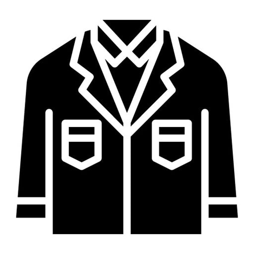 Lab Coat Glyph Icon