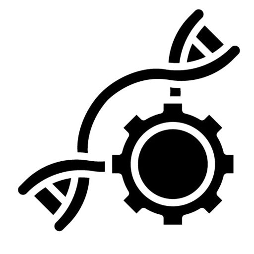 Research Glyph Icon | Biotechnology