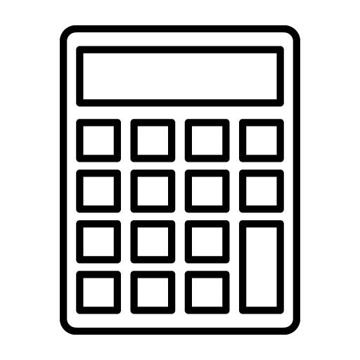 Calculator Icon | Office Stationery