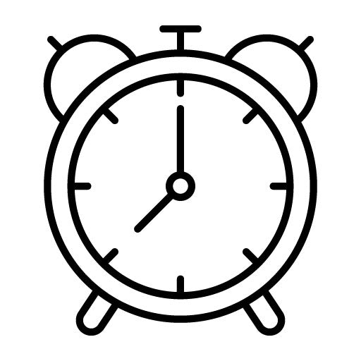 Alarm Clock Icon | Office Stationery
