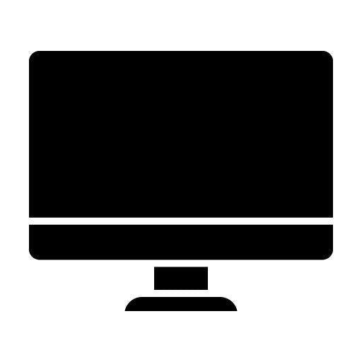 Computer Glyph Icon | Office Stationery