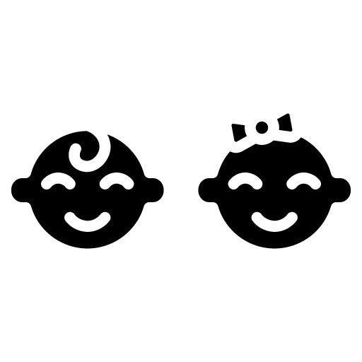 Children Glyph Icon