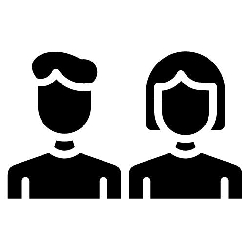 Couple Glyph Icon | Family