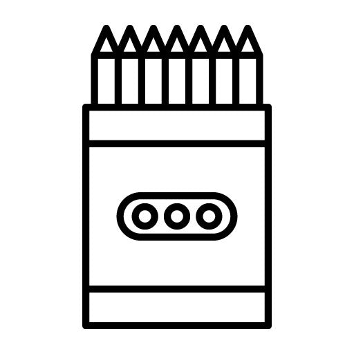 Pencil Crayon Icon