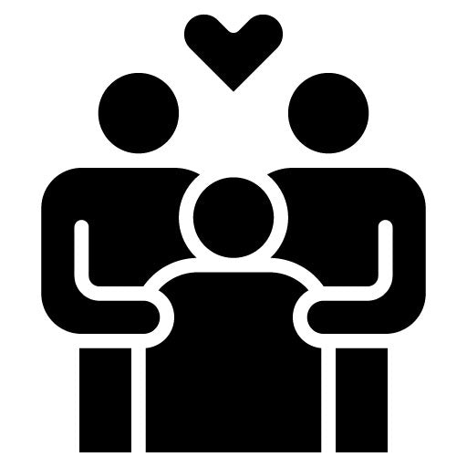 Family Celebration Glyph Icon