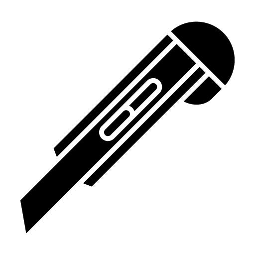 Cutter Glyph Icon | Office Stationery