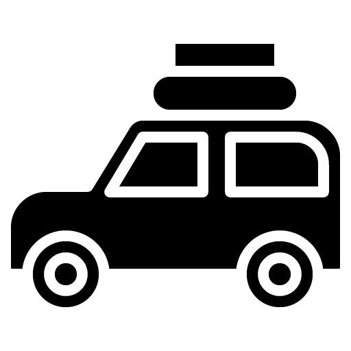 Family Vacation Glyph Icon