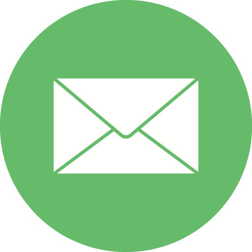 Office Envelope Glyph Circle Icon