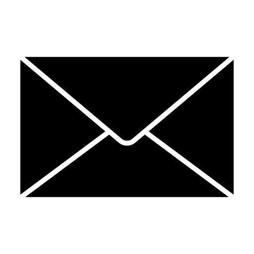 Envelope Glyph Icon | Office Stationery