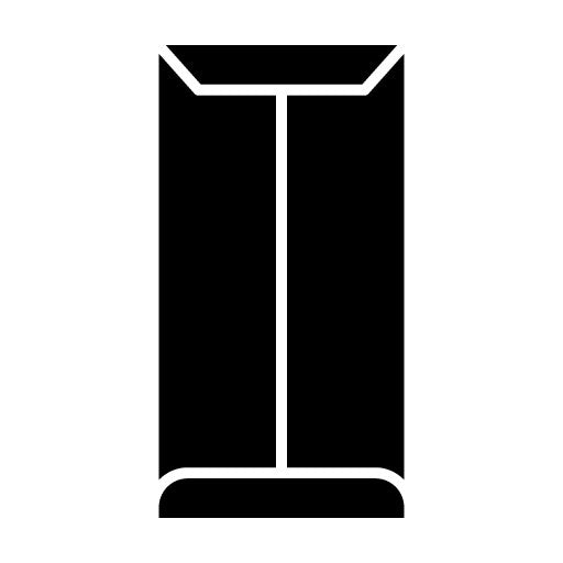 Long Envelope Glyph Icon