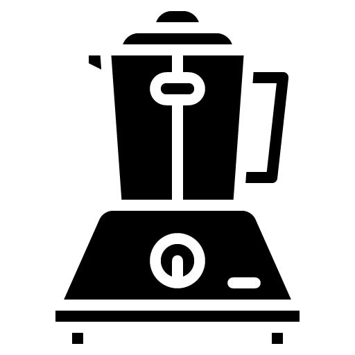 Food Processor Attachment Glyph Icon