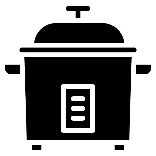 Rice Cooker Glyph Icon
