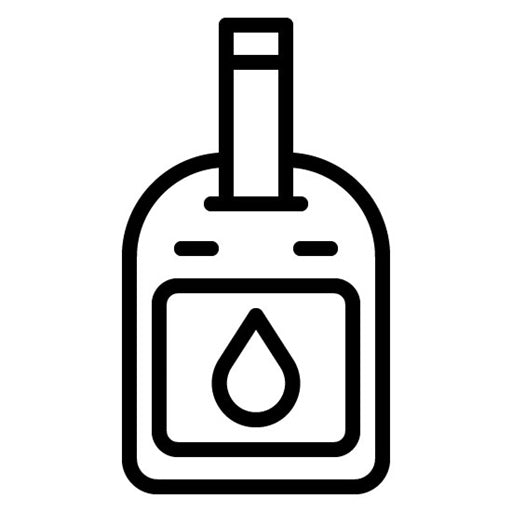 Blood Glucose Meter Icon
