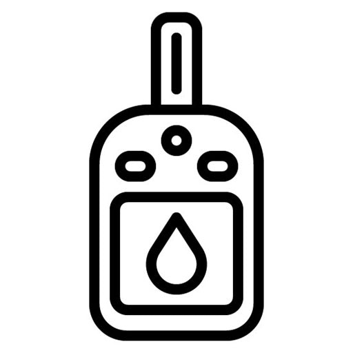 Blood Glucose Monitoring Icon