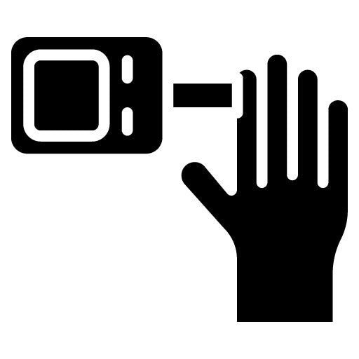 Blood Sugar Test Glyph Icon