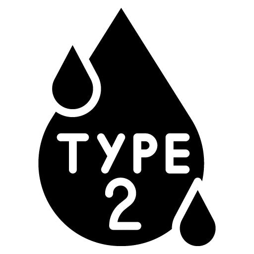 Diabetes Type 2 Glyph Icon