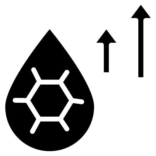 Hyperglycemia Glyph Icon
