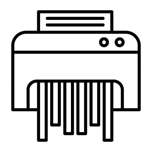 Paper Shredder Icon