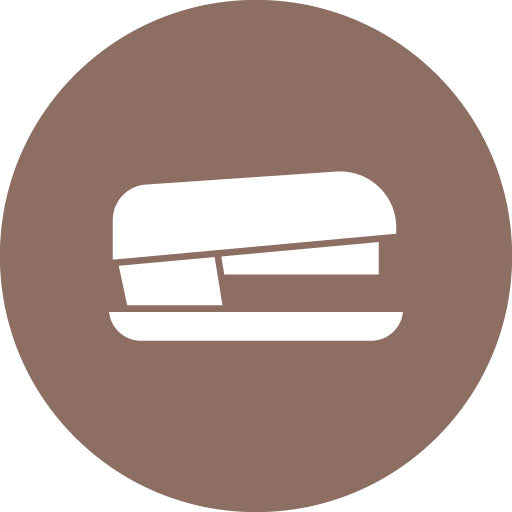 Stapler Glyph Circle Icon