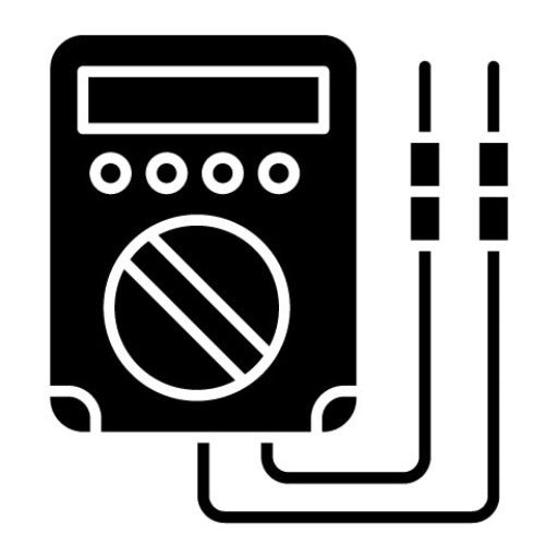 Voltmeter Glyph Icon | Car Repair