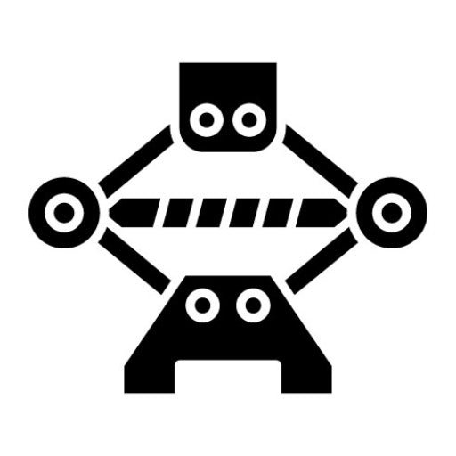 Car Jack Glyph Icon