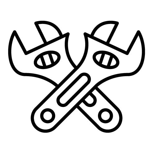 Cross Wrench Icon