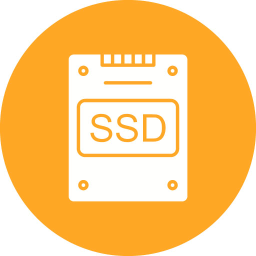 Ssd Glyph Circle Icon