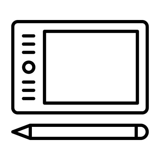 Graphic Tablet Icon