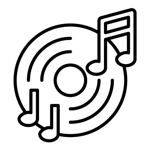 Vynil Icon | New Year