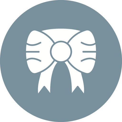 Ribbon Glyph Circle Icon