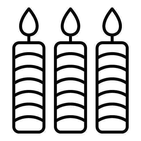 Candles Icon | New Year