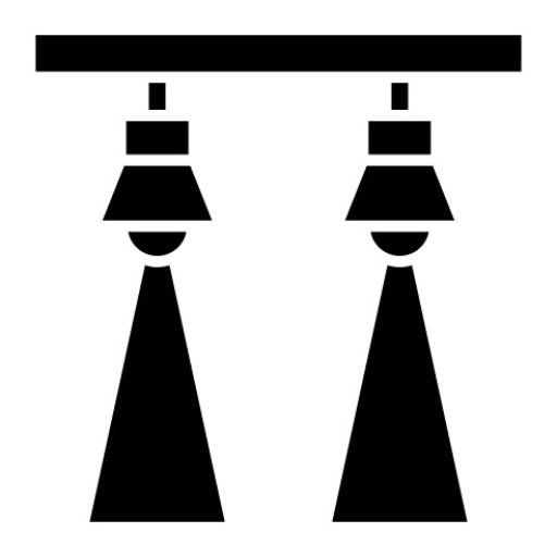 Spotlight Glyph Icon | New Year