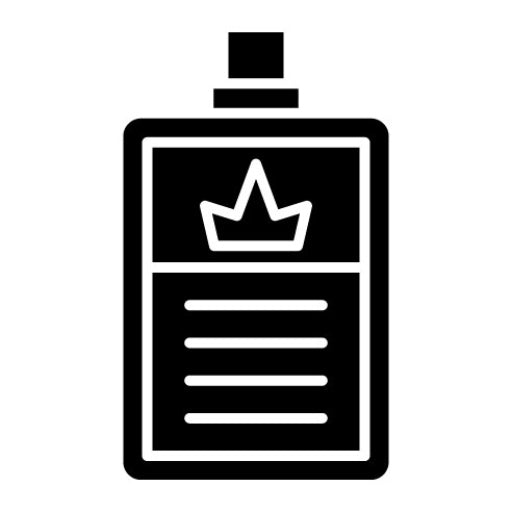 VIP Pass Glyph Icon