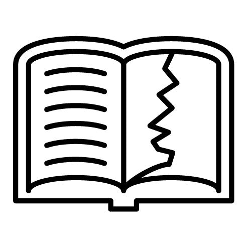 Teared Book Icon