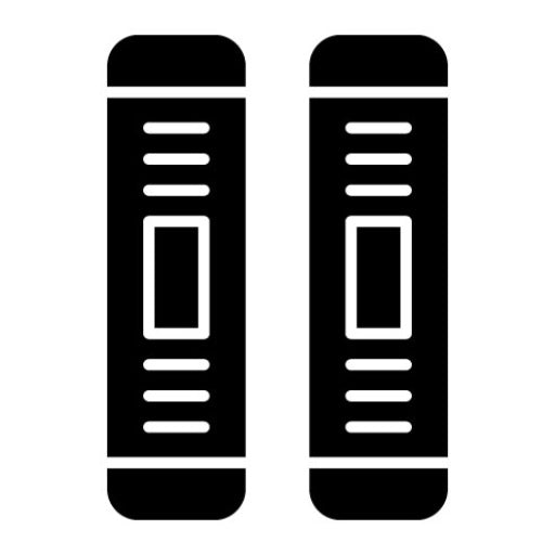 Files Glyph Icon | Library
