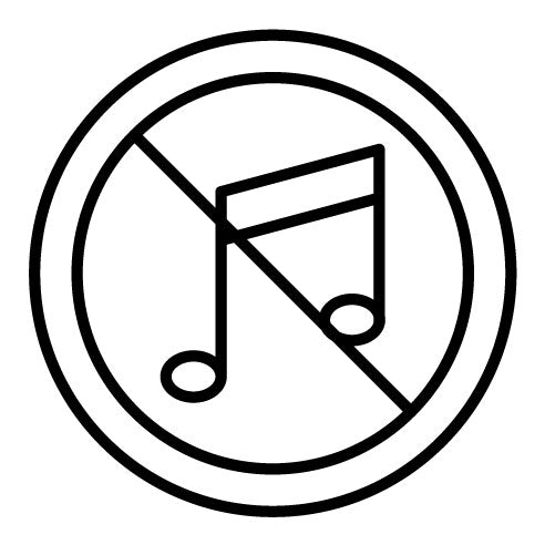 No Music Icon