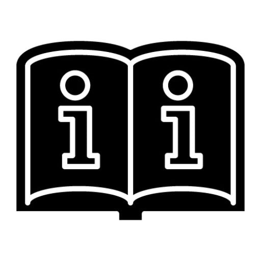 Book Information Glyph Icon