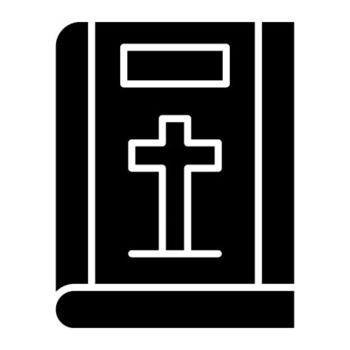 Bible Glyph Icon | Library