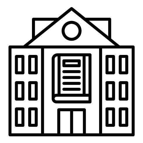 Library Building Icon