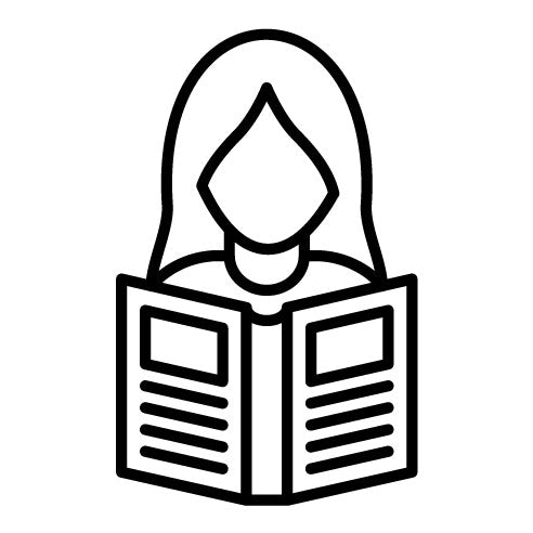 Women Reading Book Icon