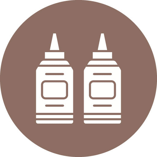 Conditioner Glyph Circle Icon