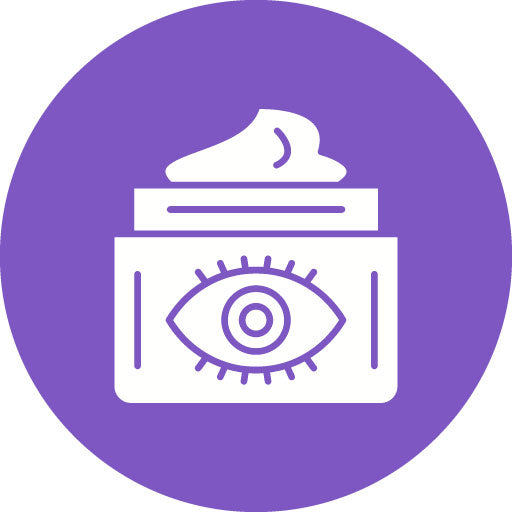 Eye Cream Glyph Circle Icon