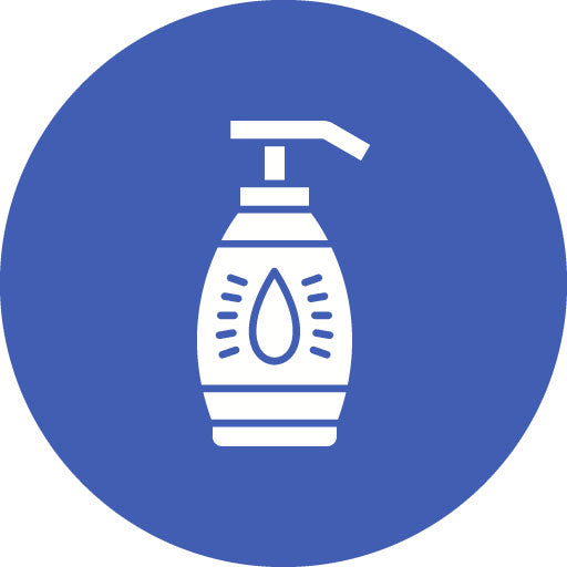 Lotion Glyph Circle Icon