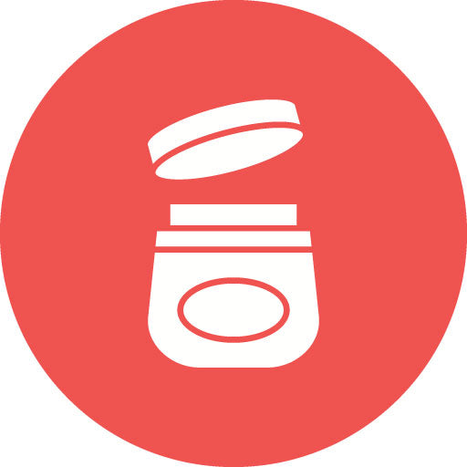 Moisturizer Glyph Circle Icon