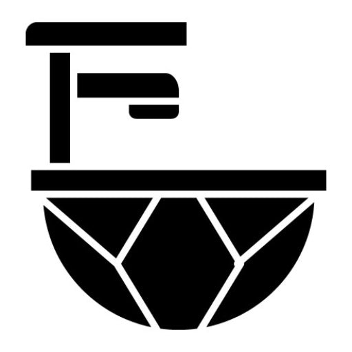 Sink Glyph Icon